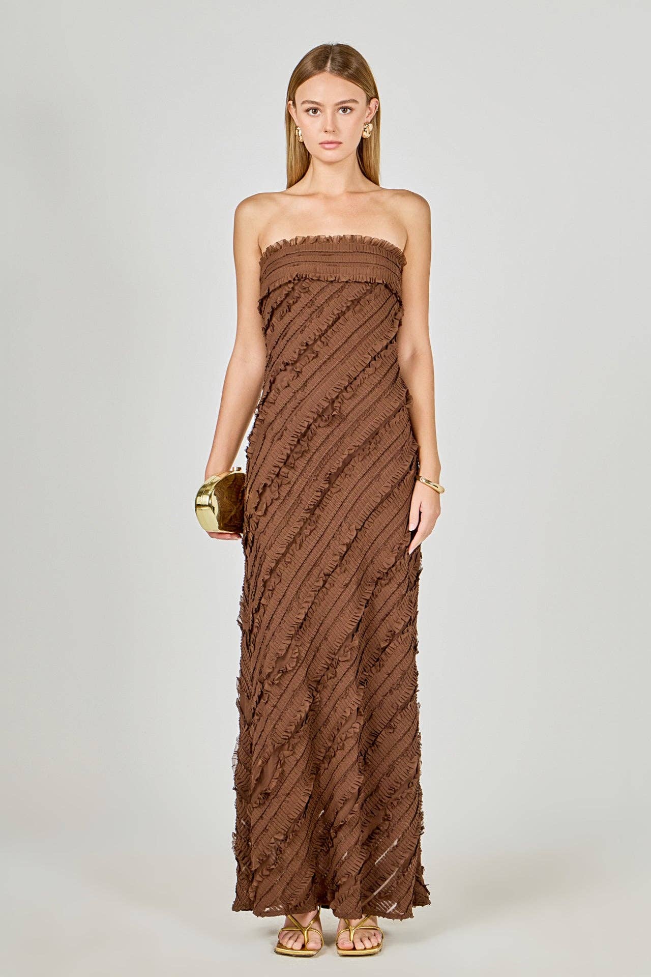Sienna Ruffle Gown