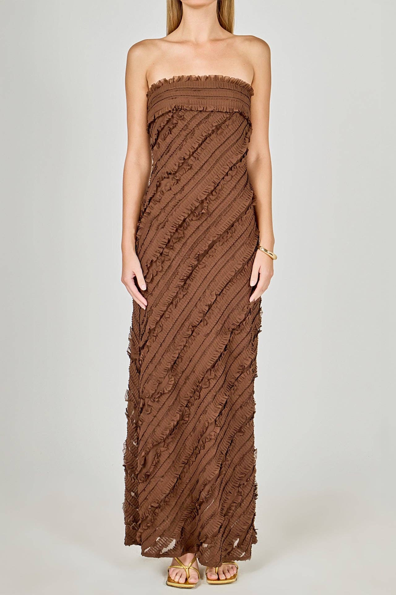 Sienna Ruffle Gown
