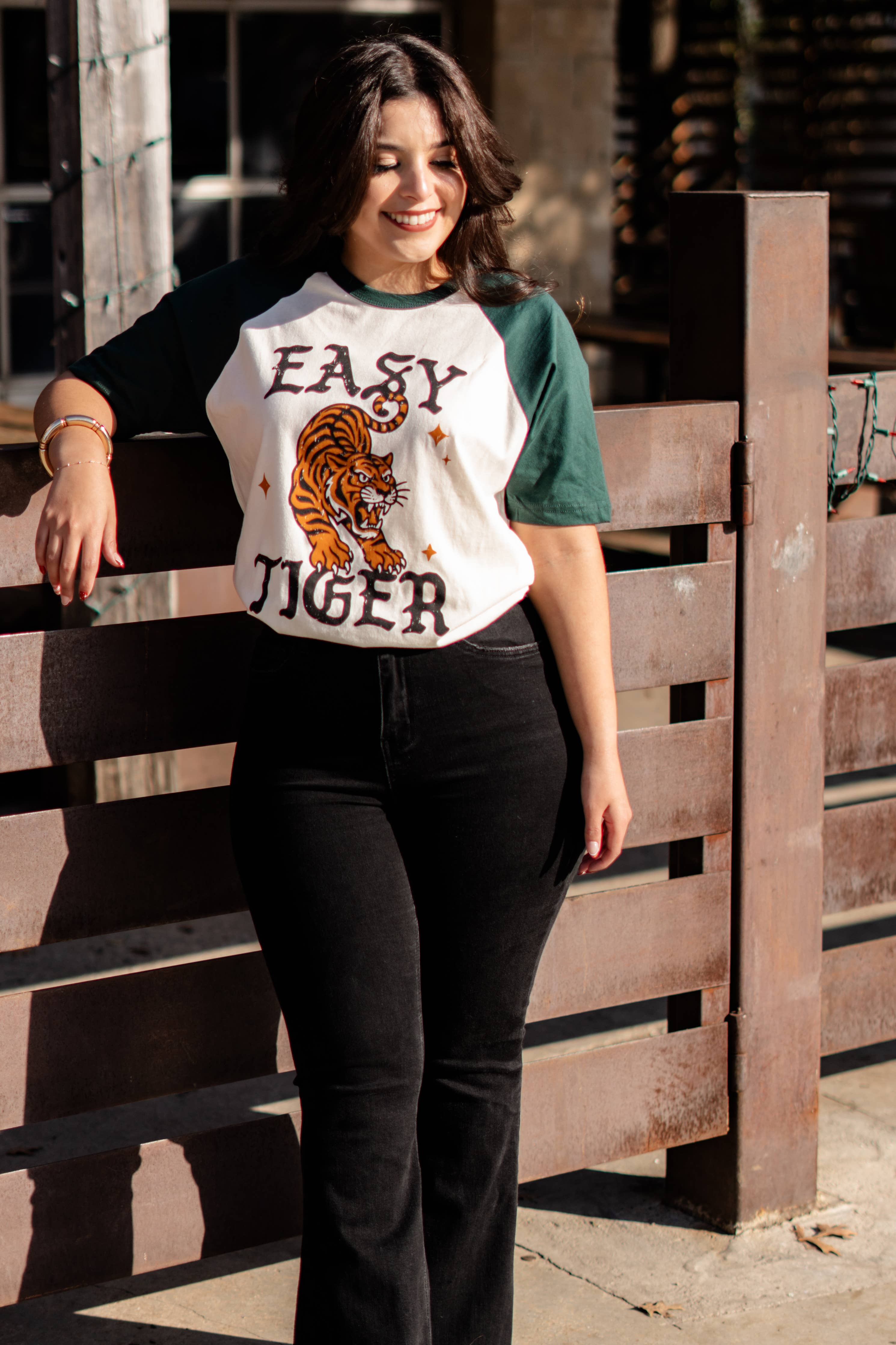 Easy Tiger Raglan Tee
