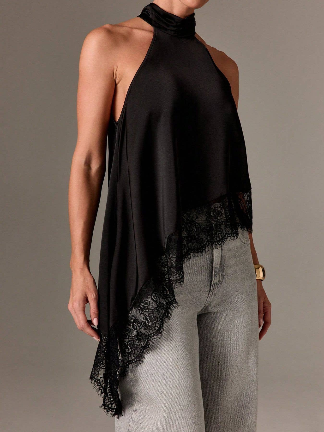 After Dark Satin Top