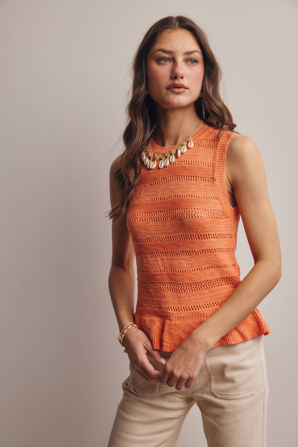 Apricot Fiesta Top