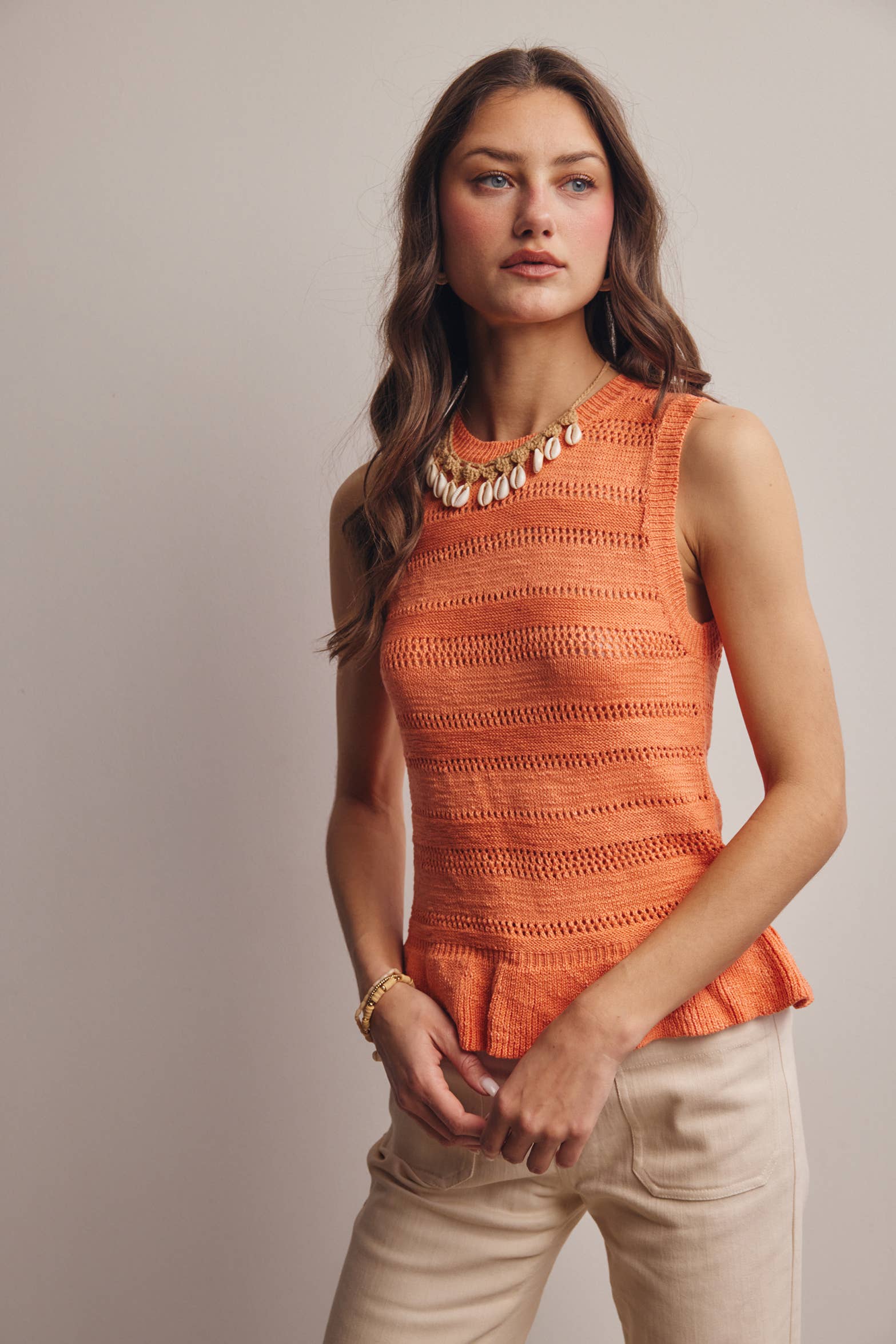 Apricot Fiesta Top