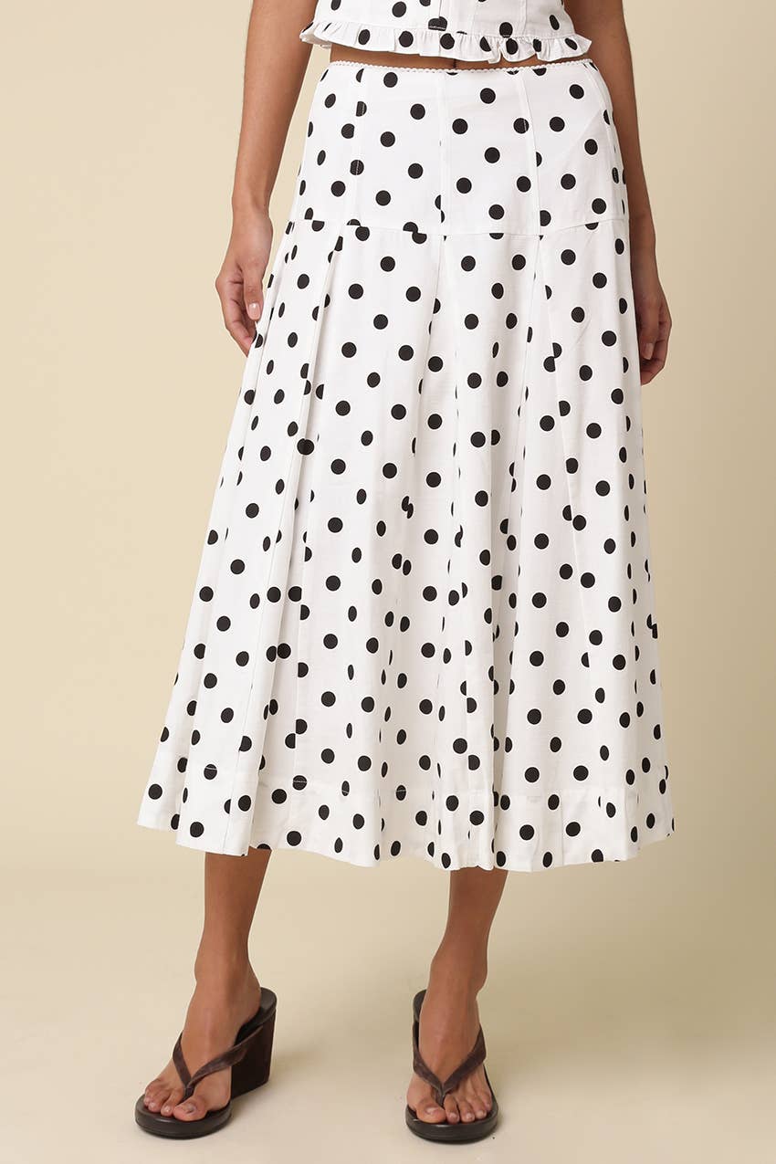 Polka Dot Romance Skirt