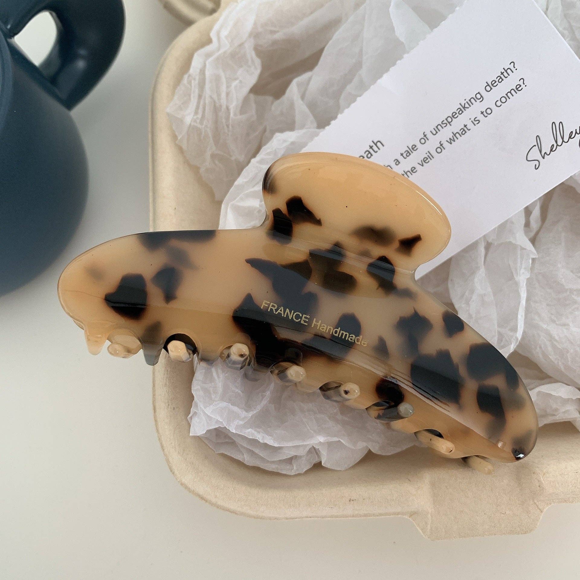 The Everyday Claw Clip – Tortoise