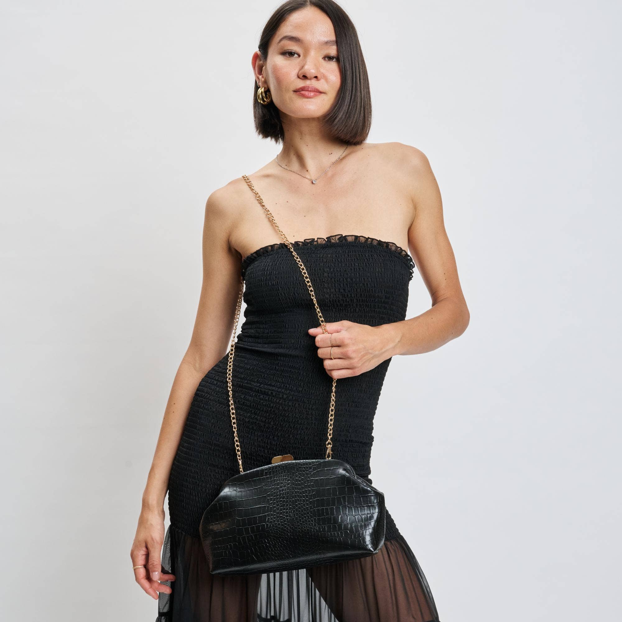 Camille Clutch: Black