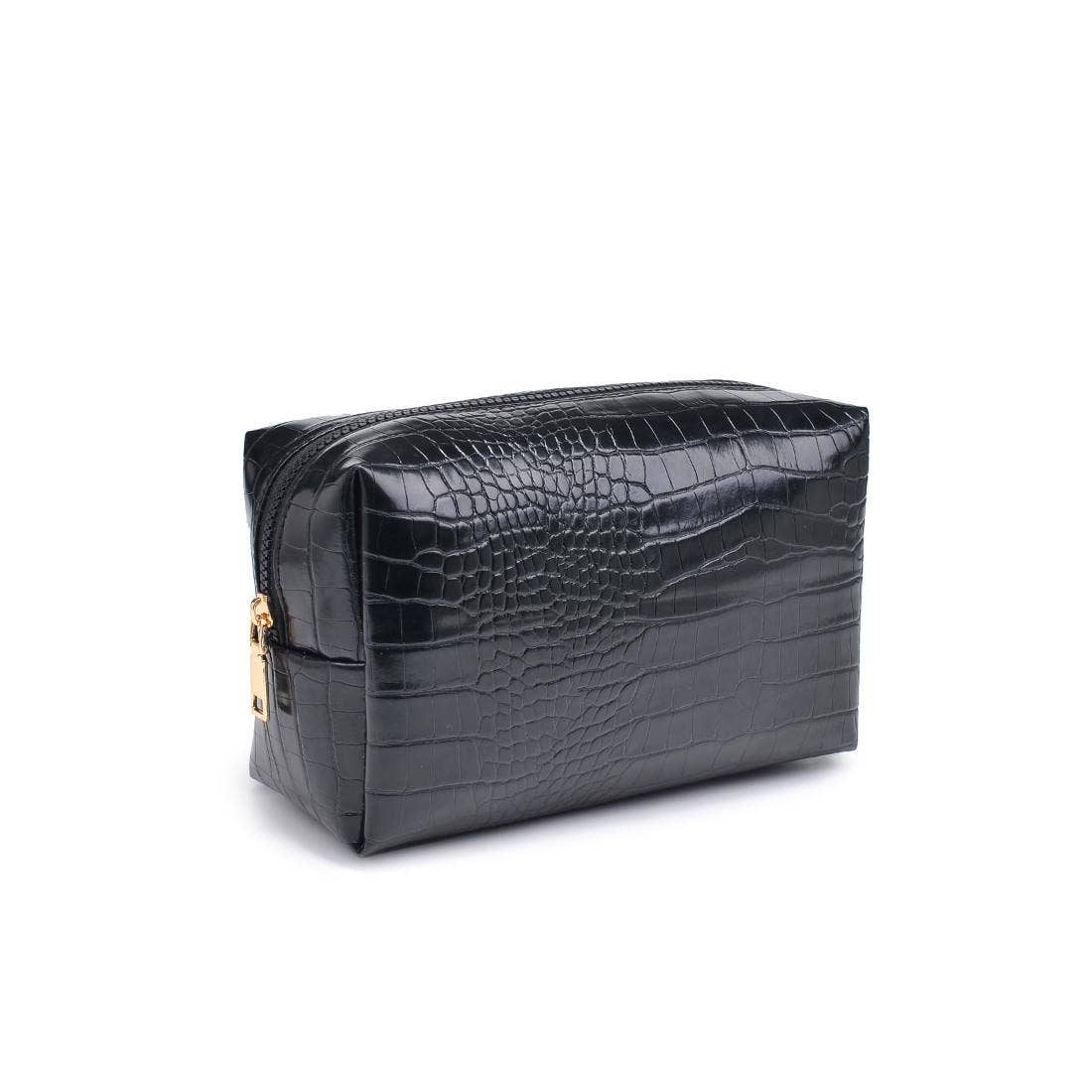 Luxe Croc Travel Pouch