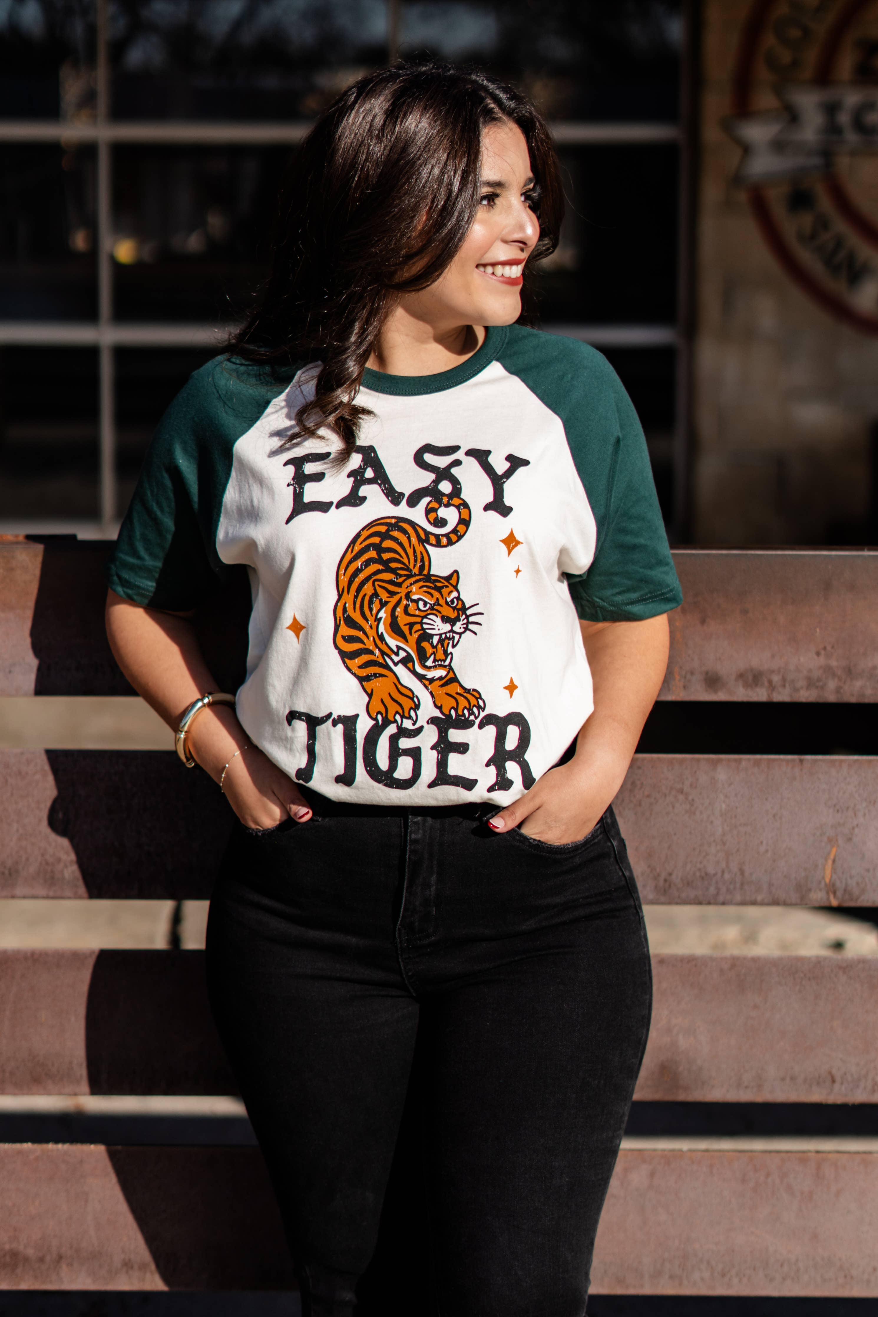 Easy Tiger Raglan Tee