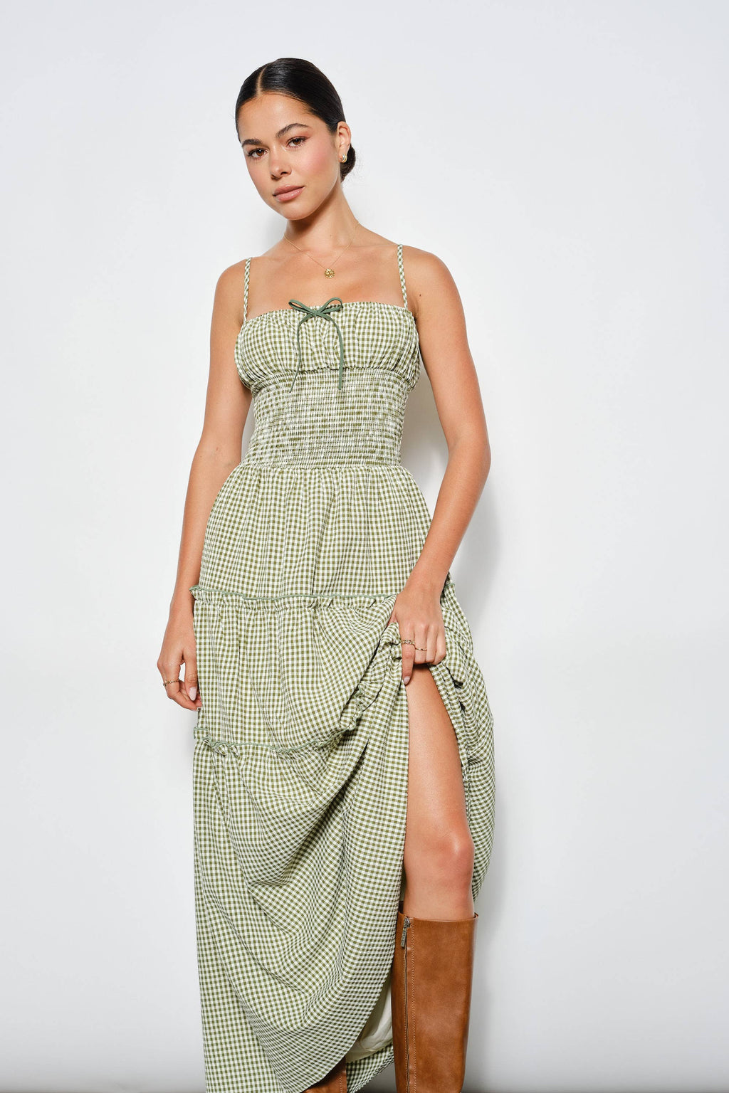 Wild West Gingham Dress