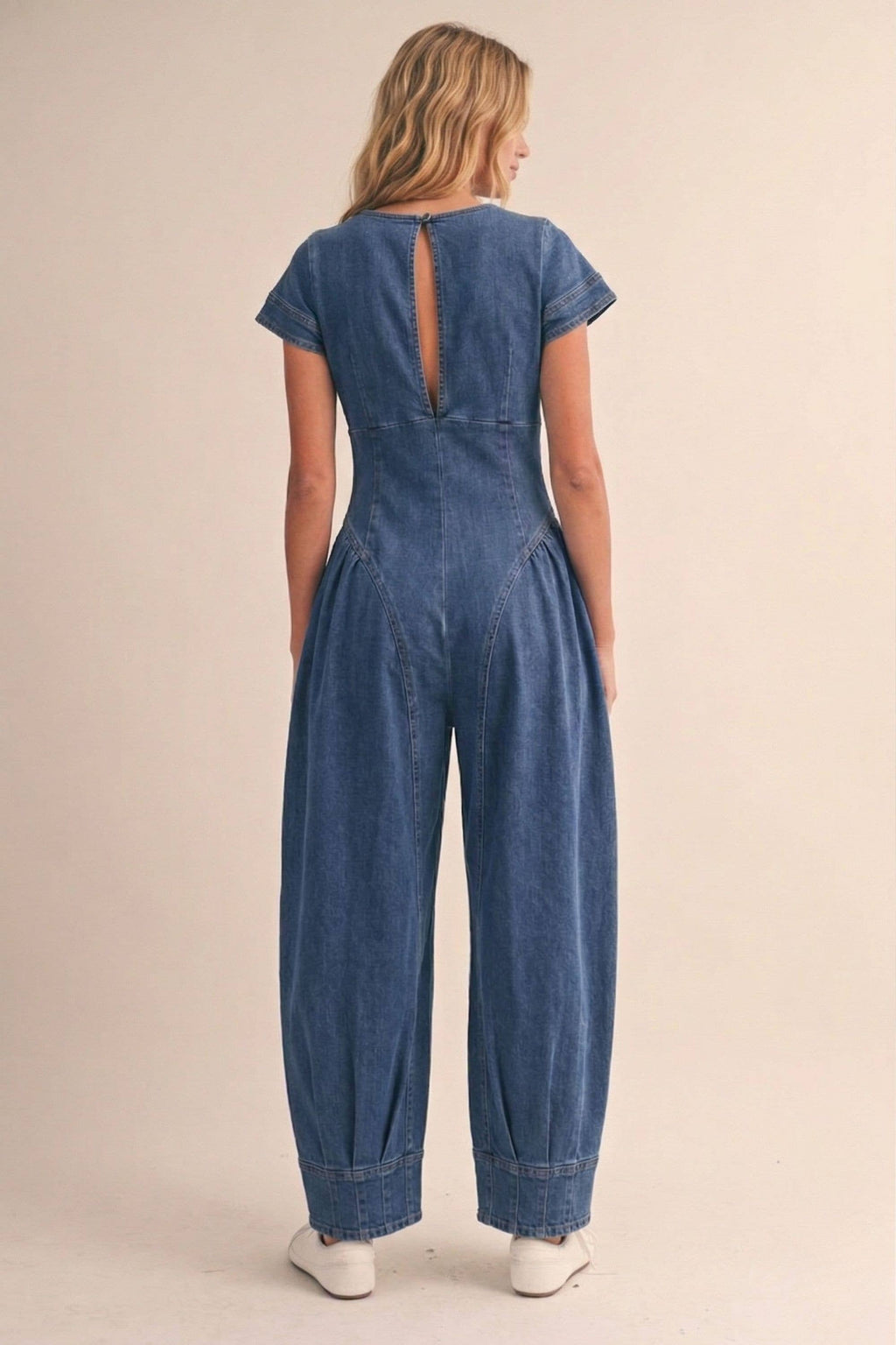 The Blair Jumpsuit- Medium Wash