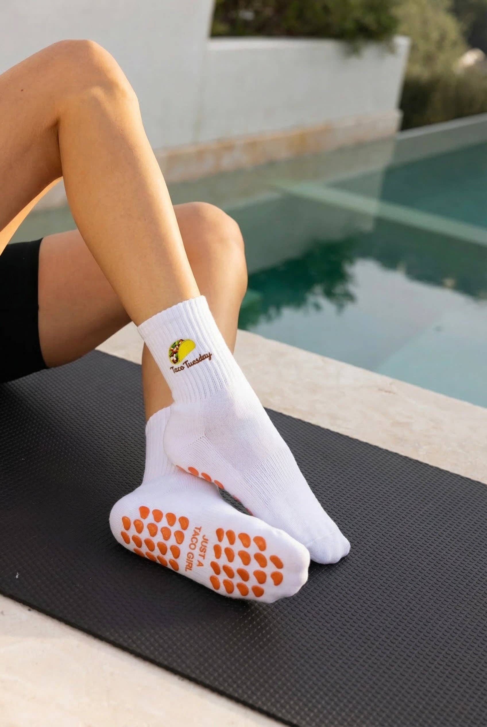 Taco Tuesday Grip Socks