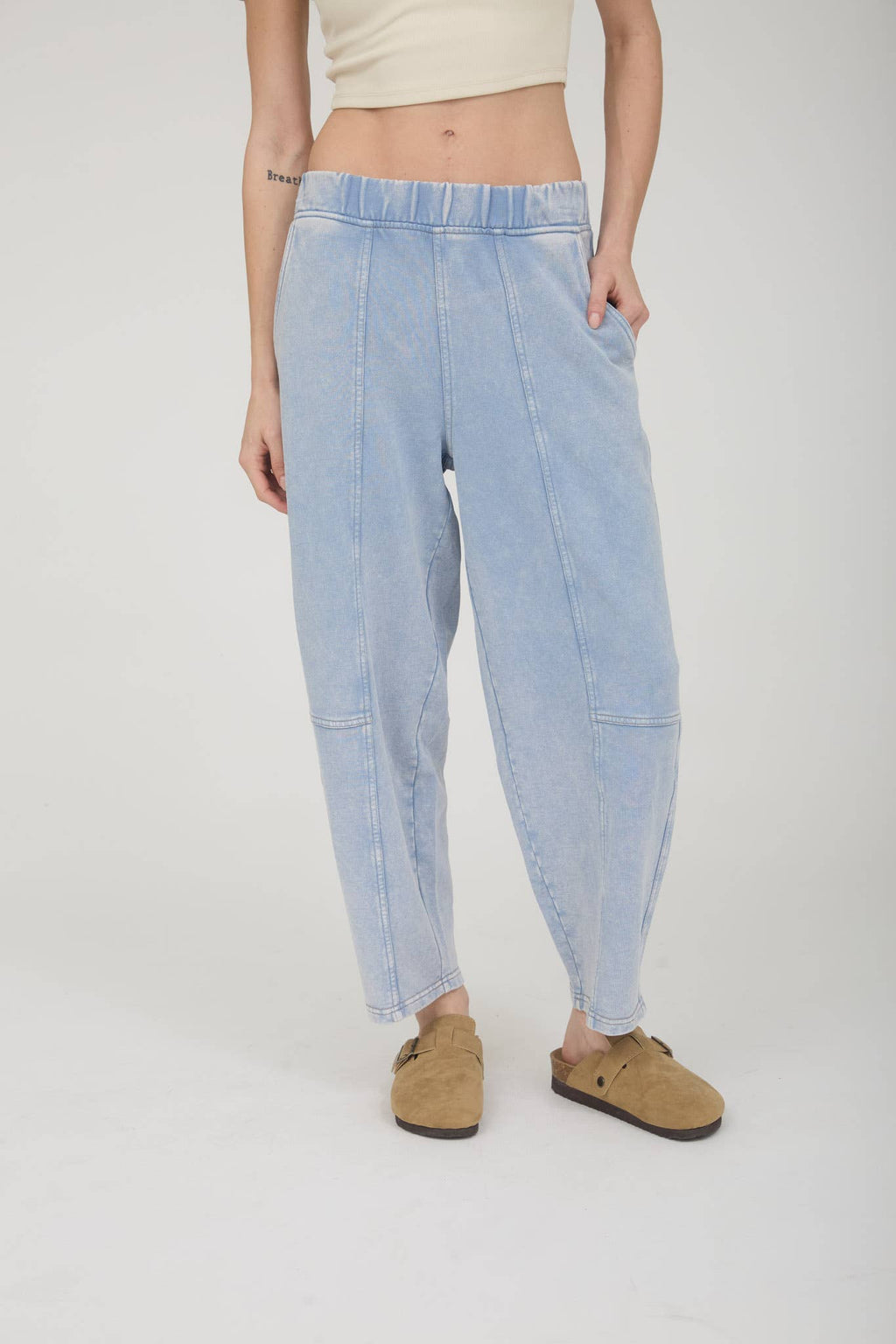 Denim Ease Joggers