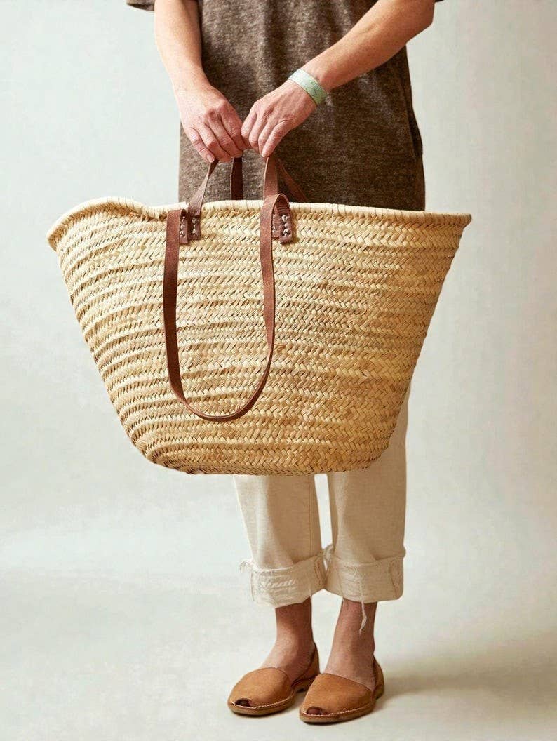 Handcrafted French Market Bag
