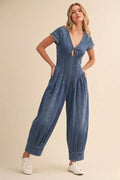The Blair Jumpsuit- Medium Wash