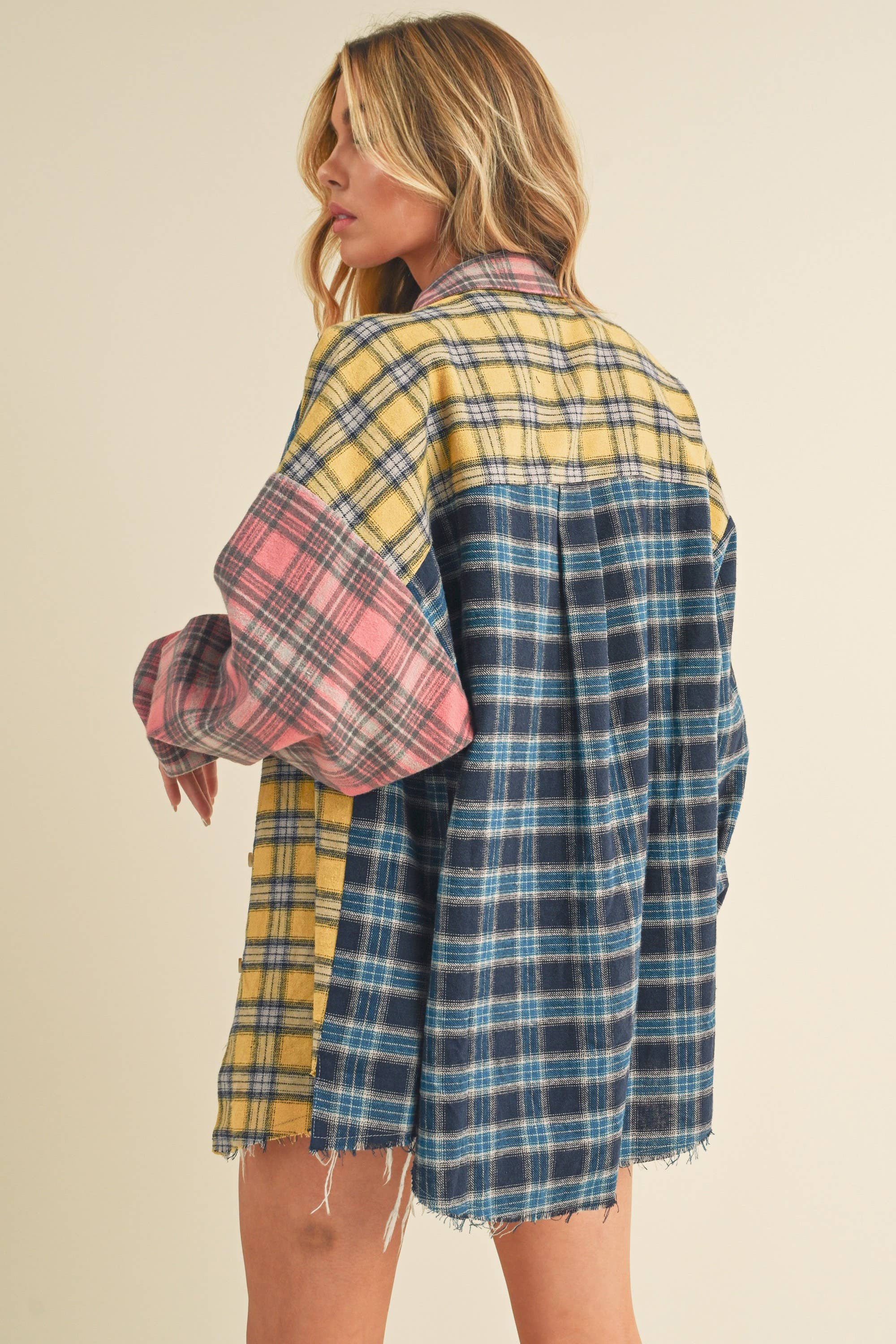 Morning Rush Plaid Flannel