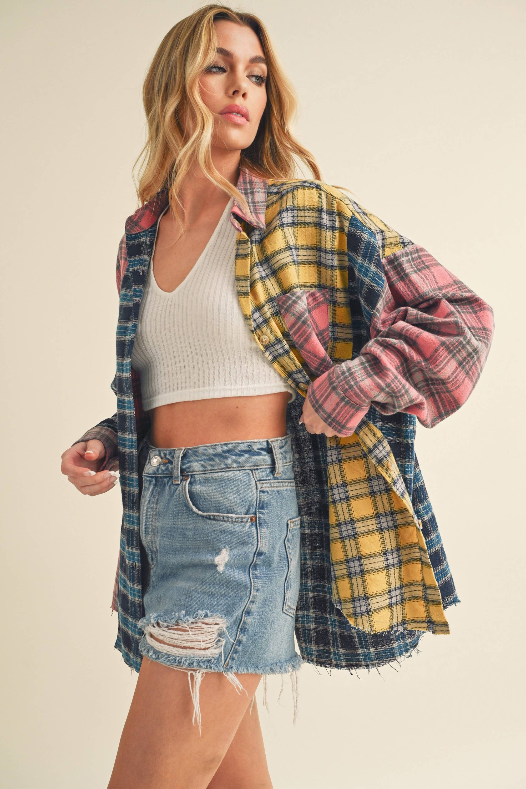 Morning Rush Plaid Flannel