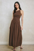 Toffee Drape Maxi
