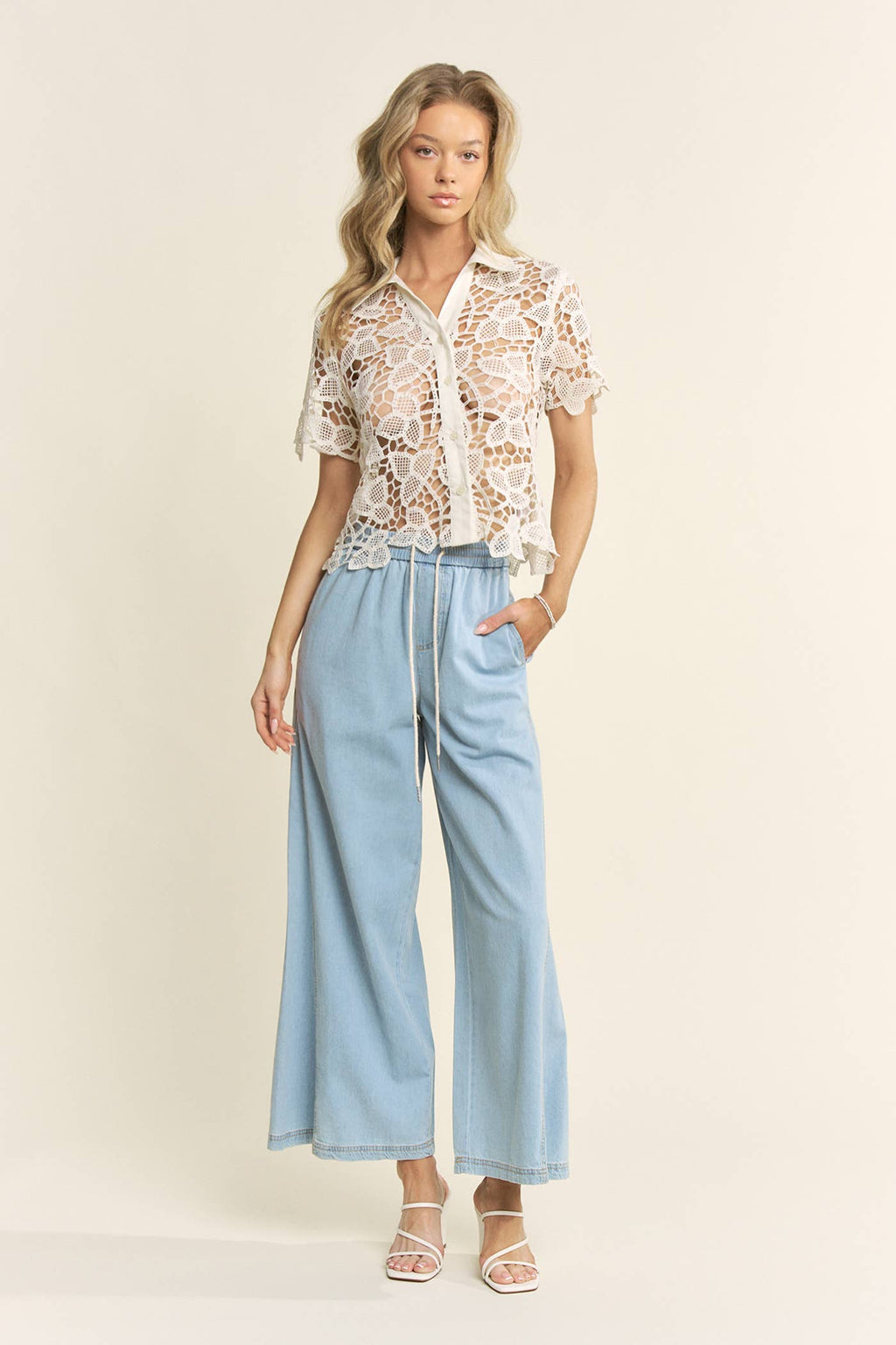 Light Wash Lounge Denim