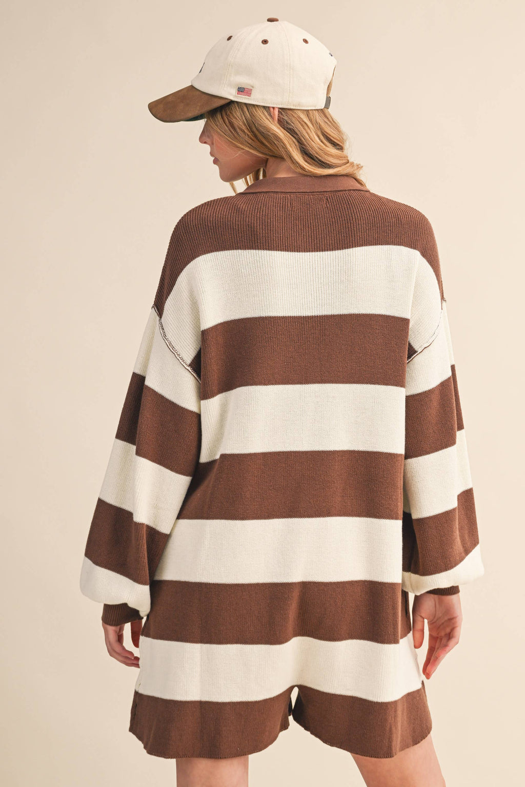 City Errands Stripe Romper