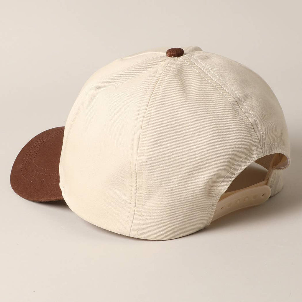 Put It On My Husband's Tab Embroidered Hat-BROWN