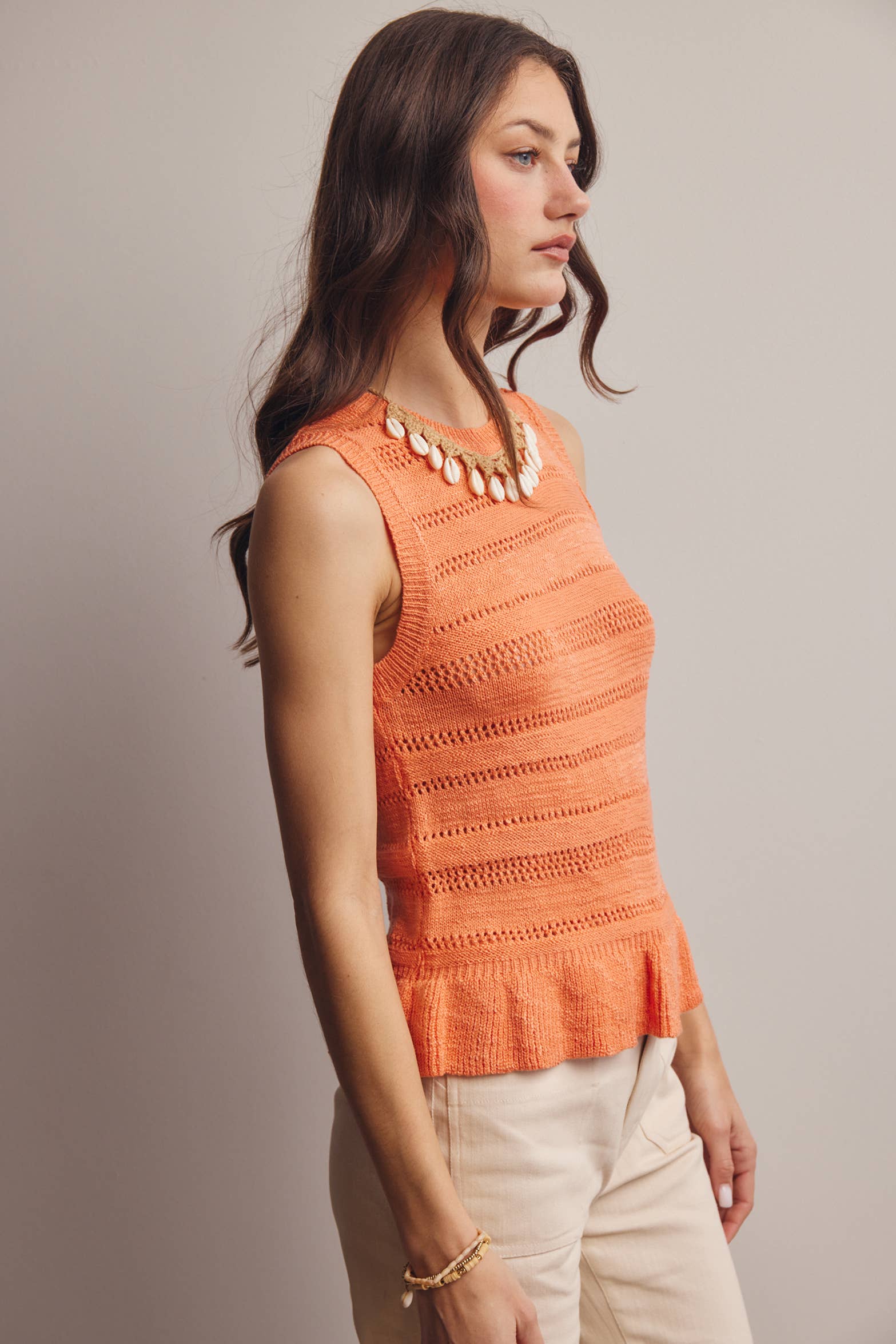Apricot Fiesta Top