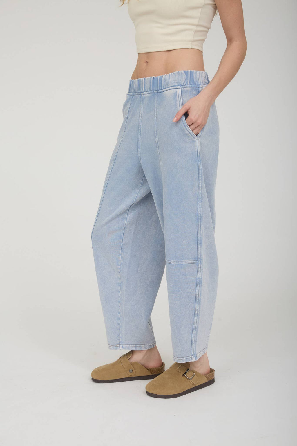 Denim Ease Joggers