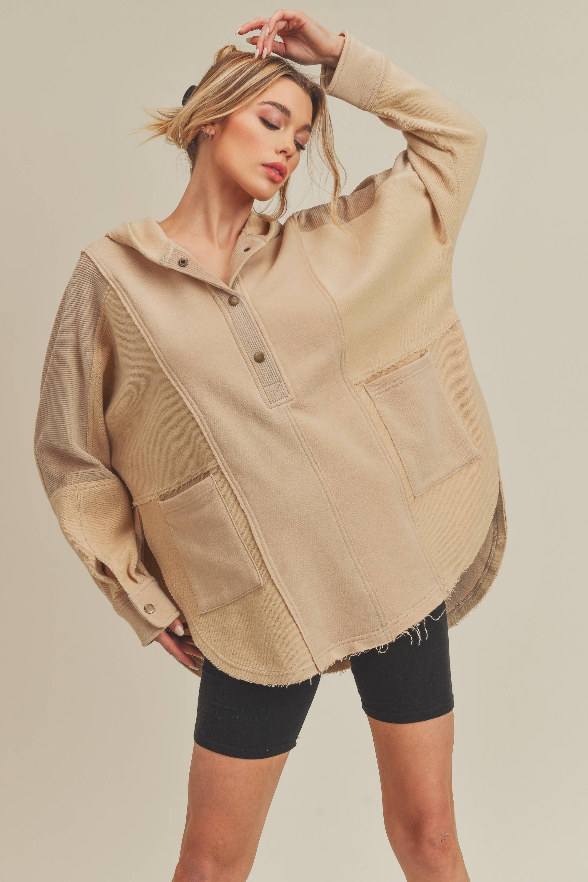 Oat Hooded Pullover
