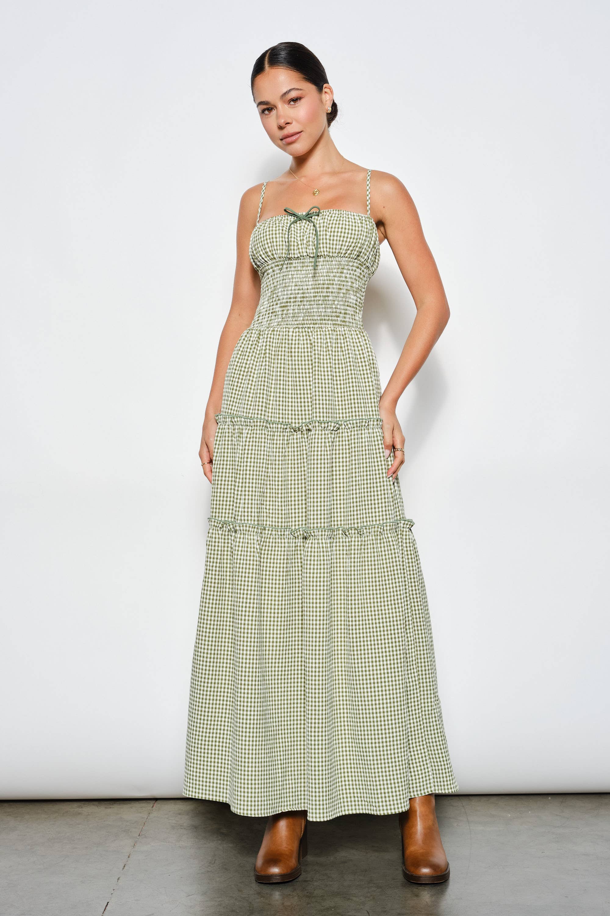 Wild West Gingham Dress