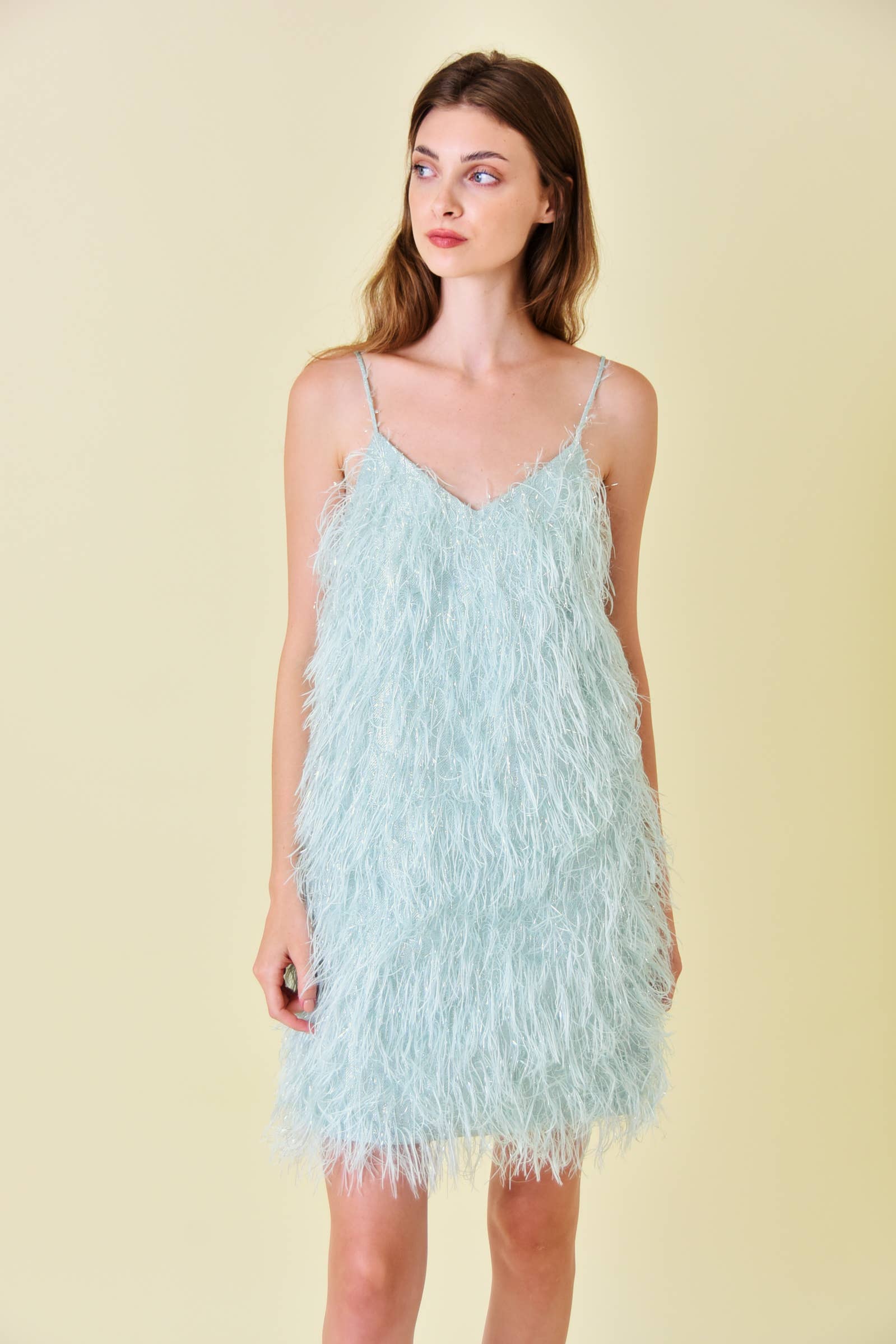 Celeste Feather Mini