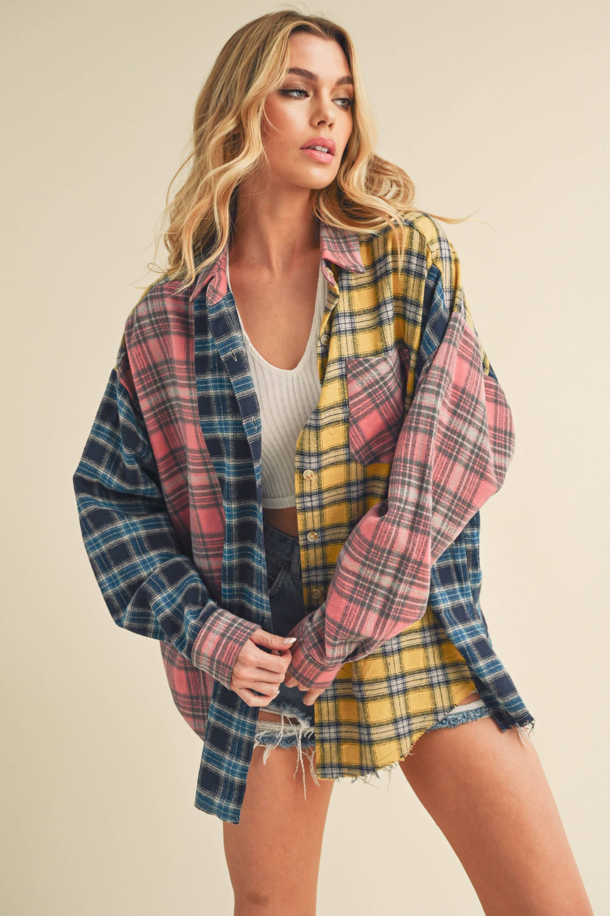 Morning Rush Plaid Flannel