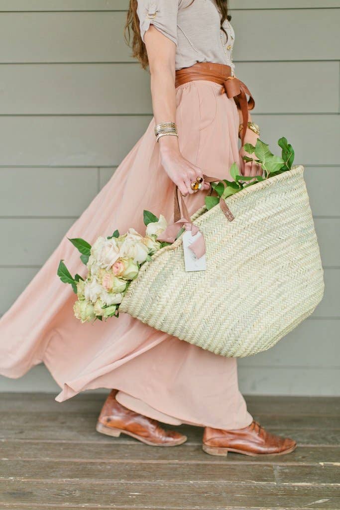 Handcrafted French Market Bag
