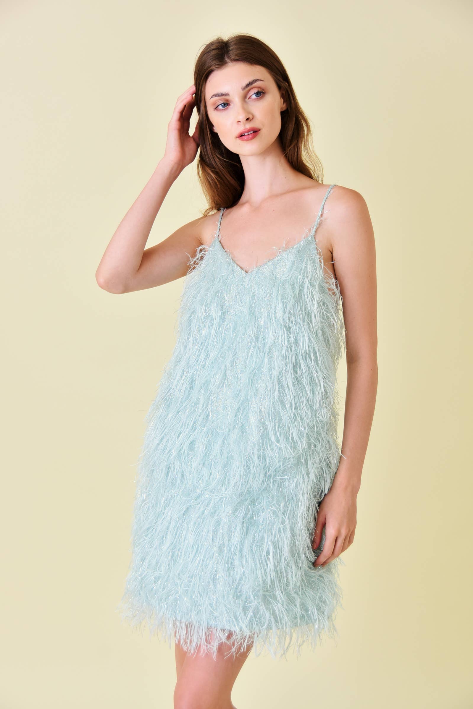 Celeste Feather Mini