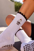 Coffee First, Then Core Grip Socks