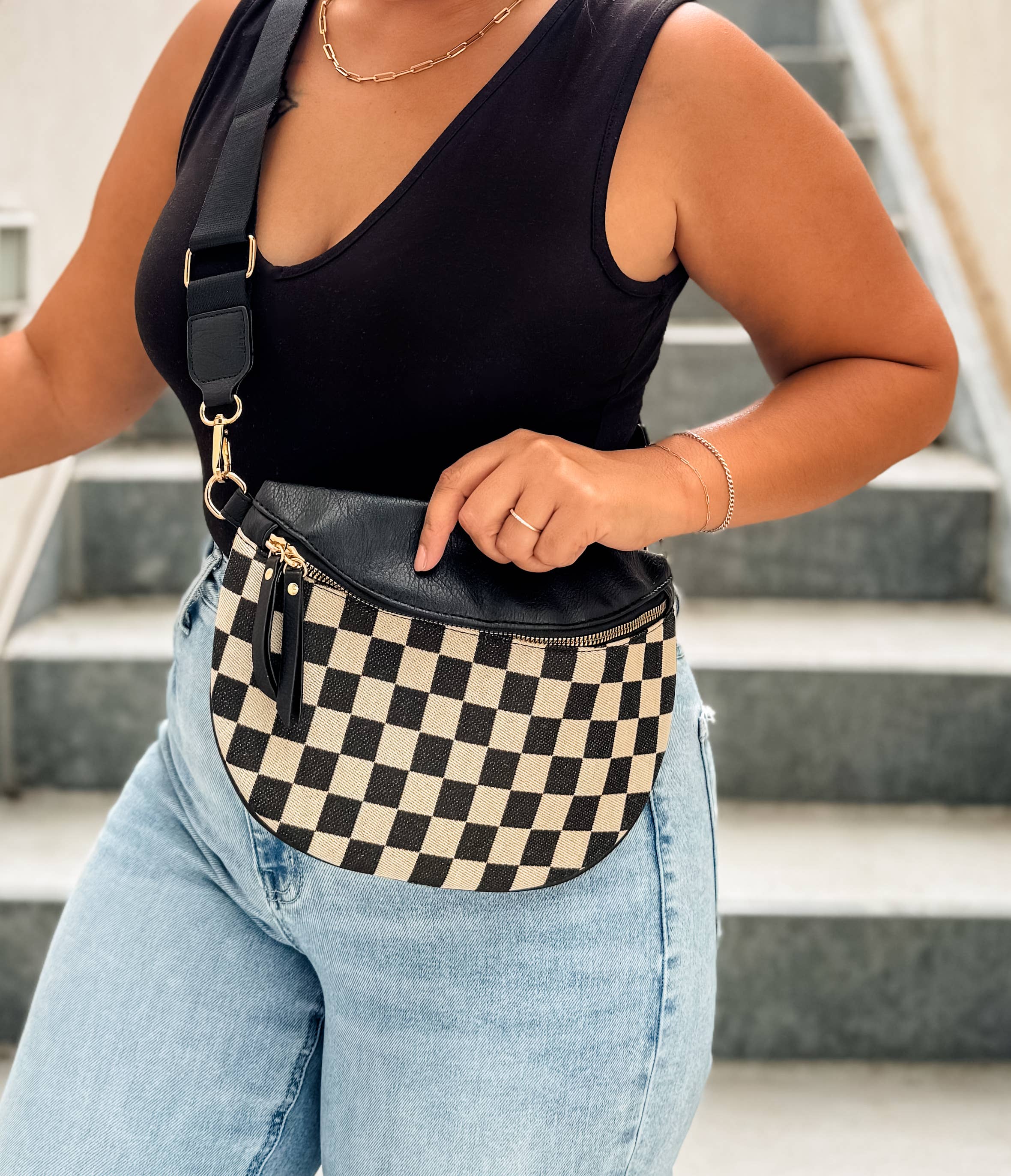 Checkmate Crossbody Bag