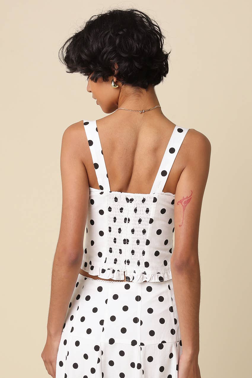 Polka Dot Romance Top