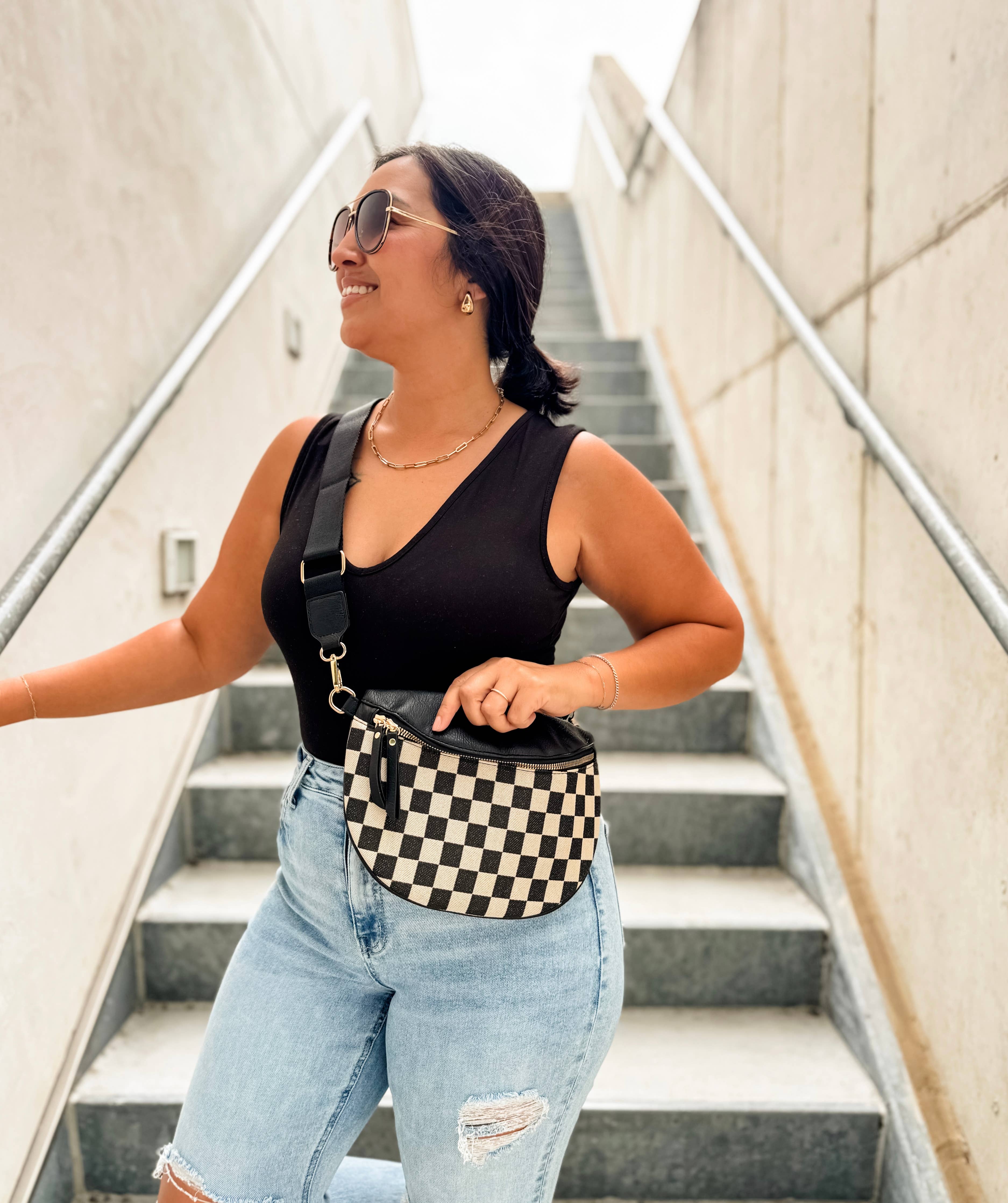Checkmate Crossbody Bag