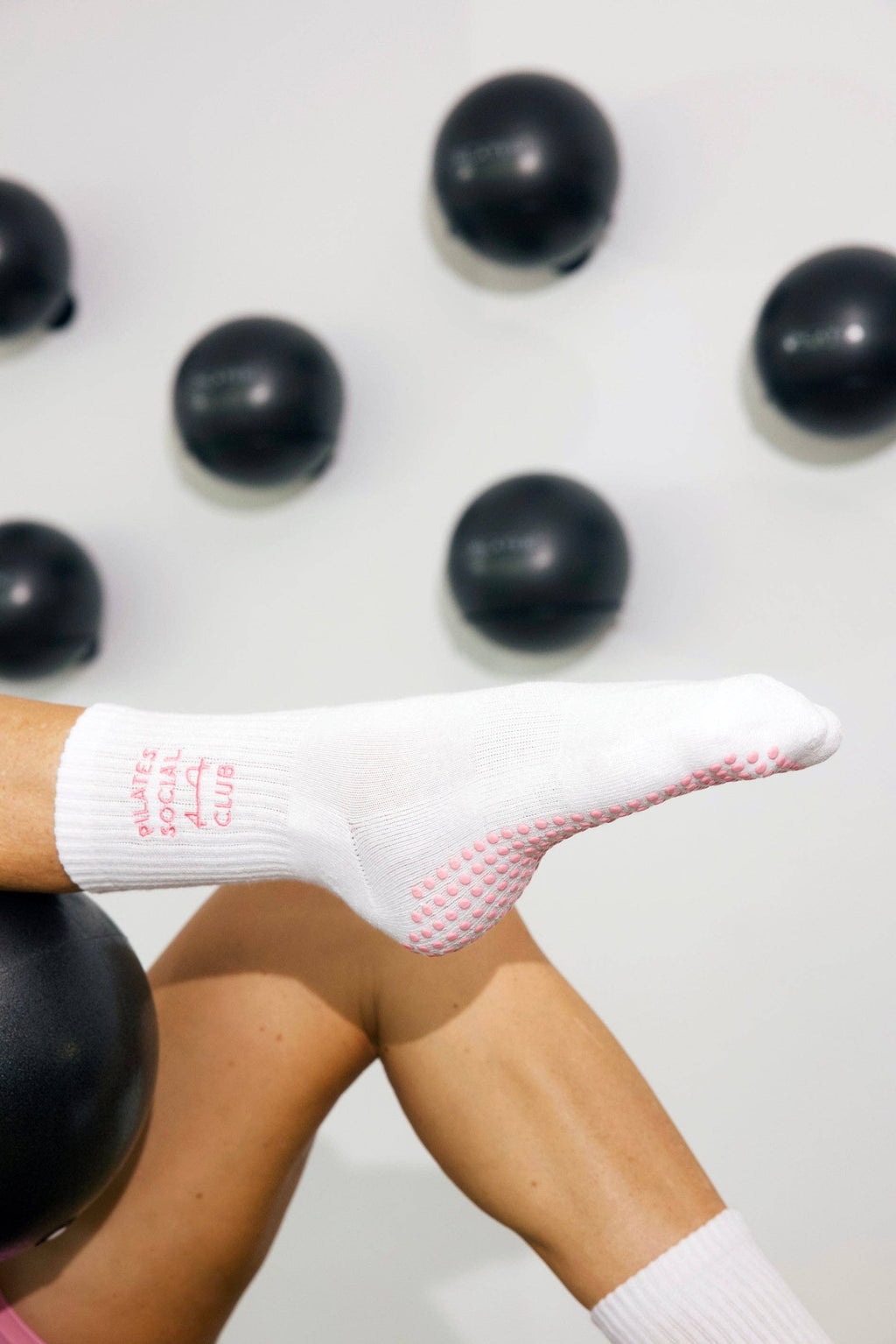 Pilates Social Club Grip Socks
