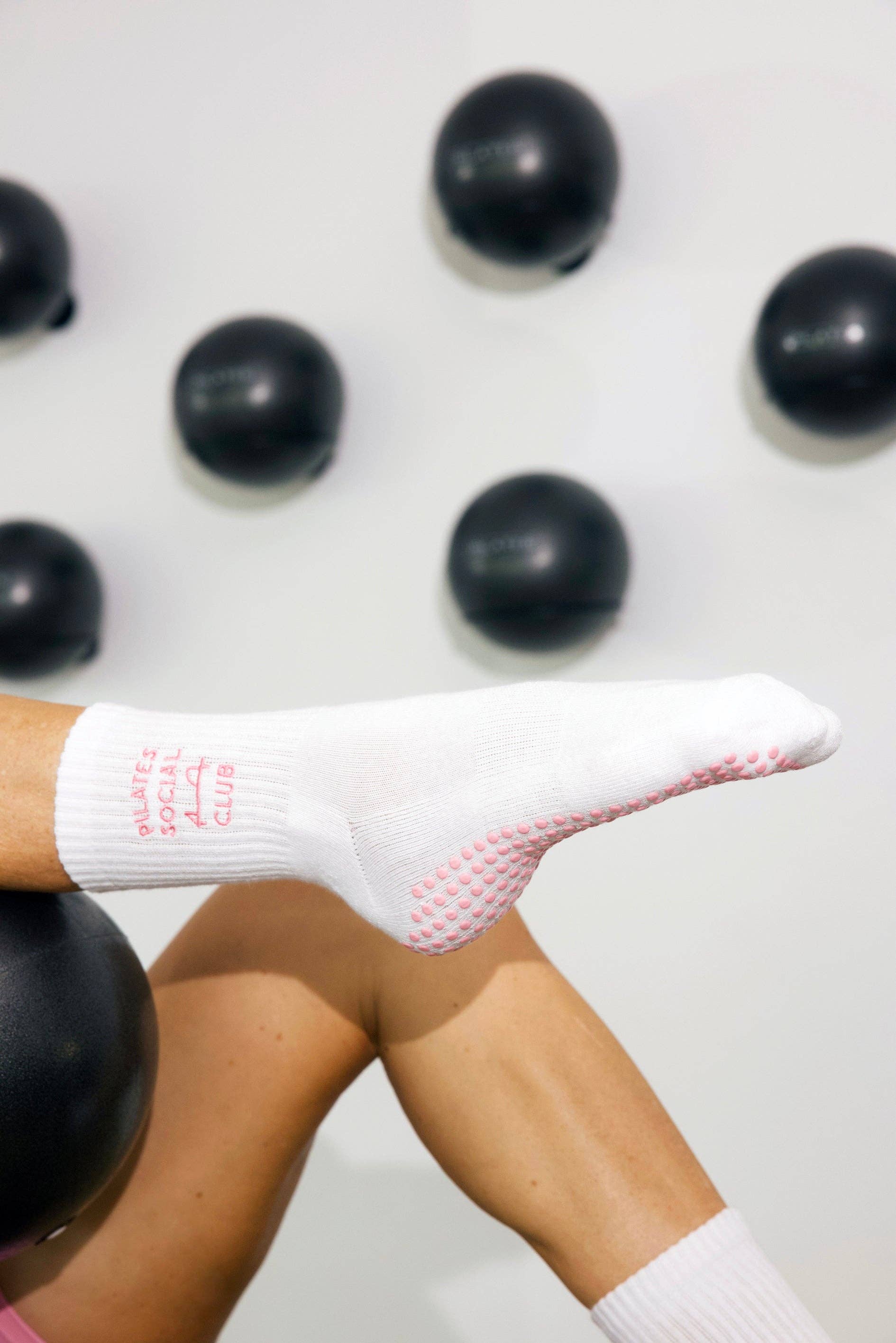 Pilates Social Club Grip Socks