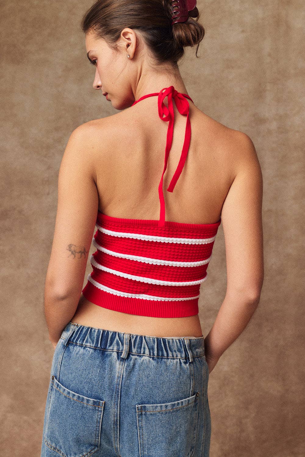 Red Hot Summer Halter Top