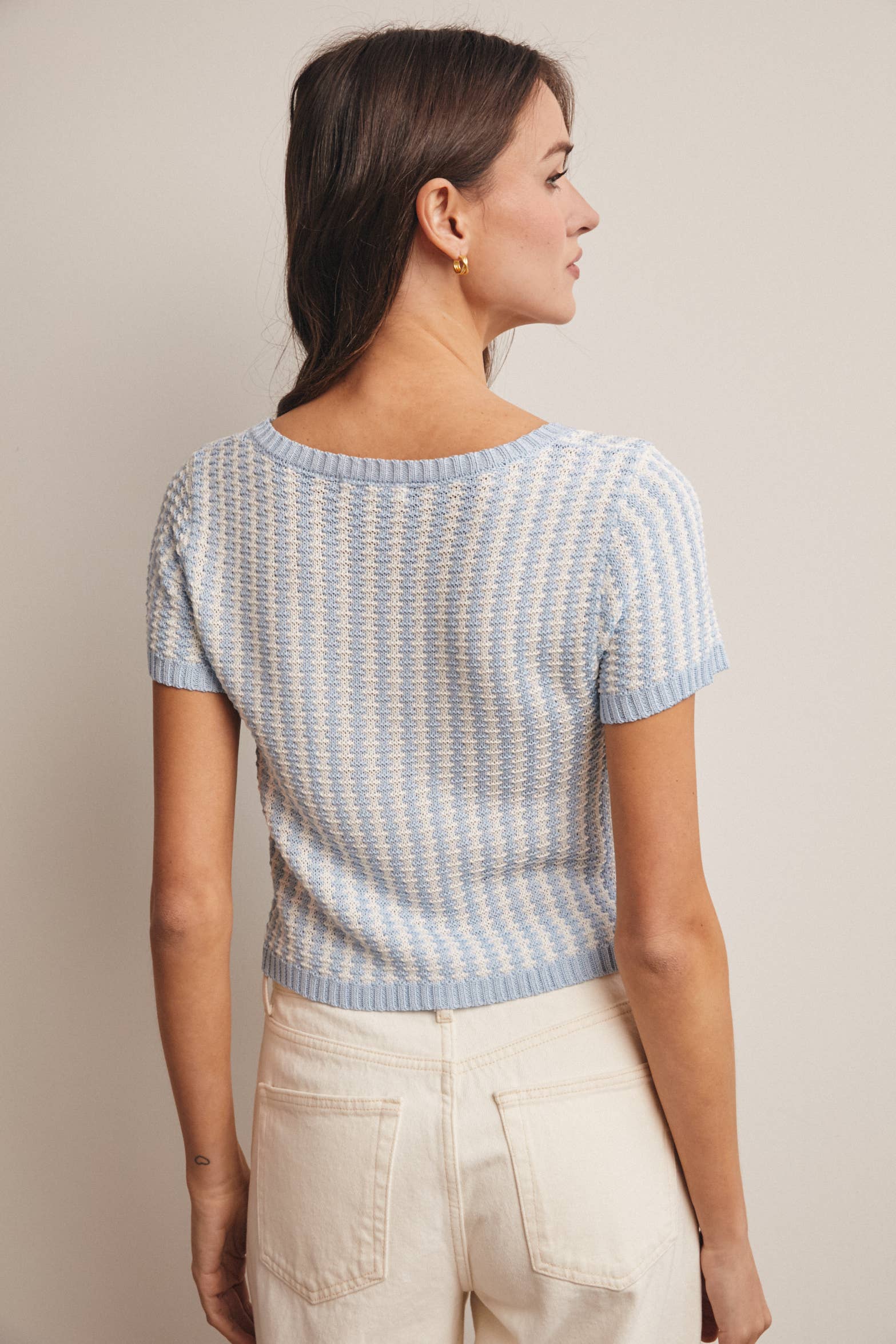 Skyline Tie Front Knit