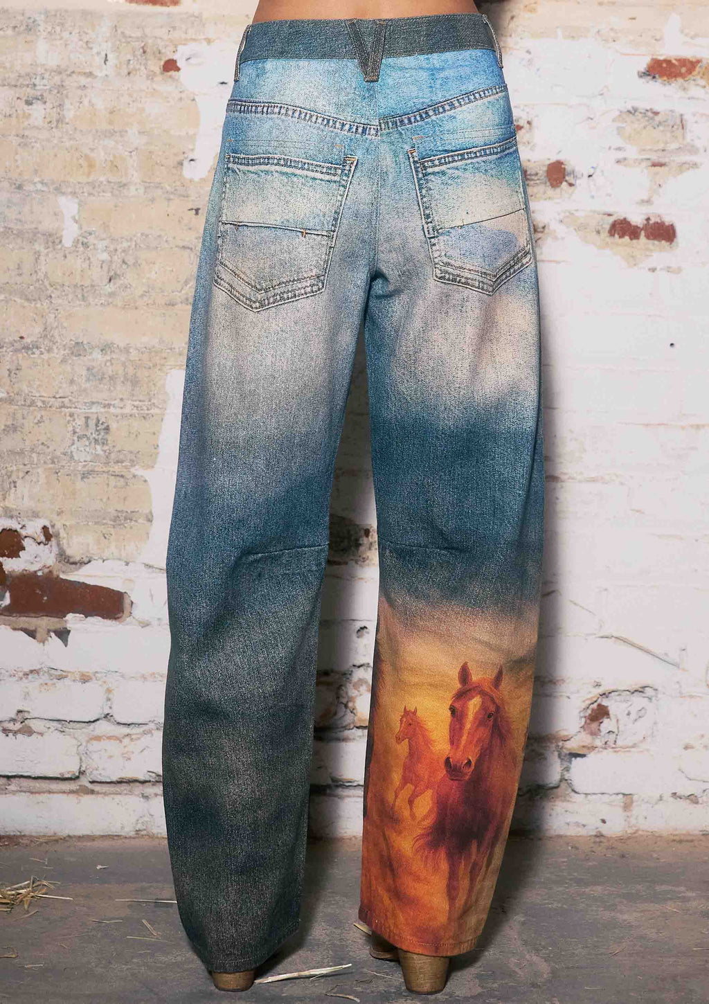 Wild Stallion Barrel Jeans