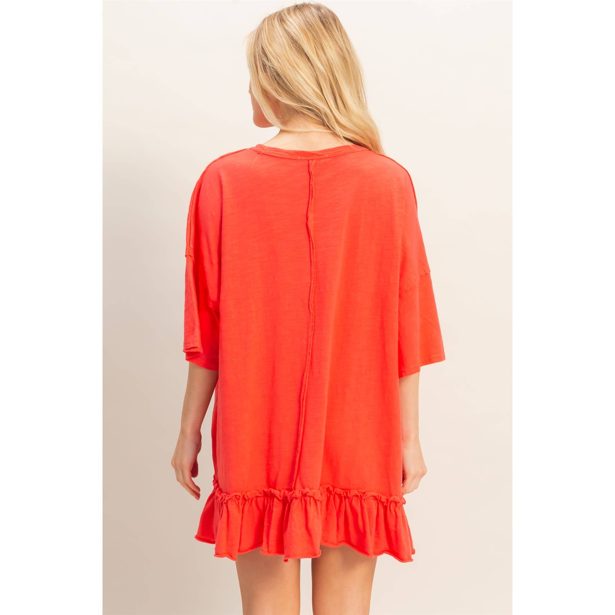 On The Go Ruffle Tunic