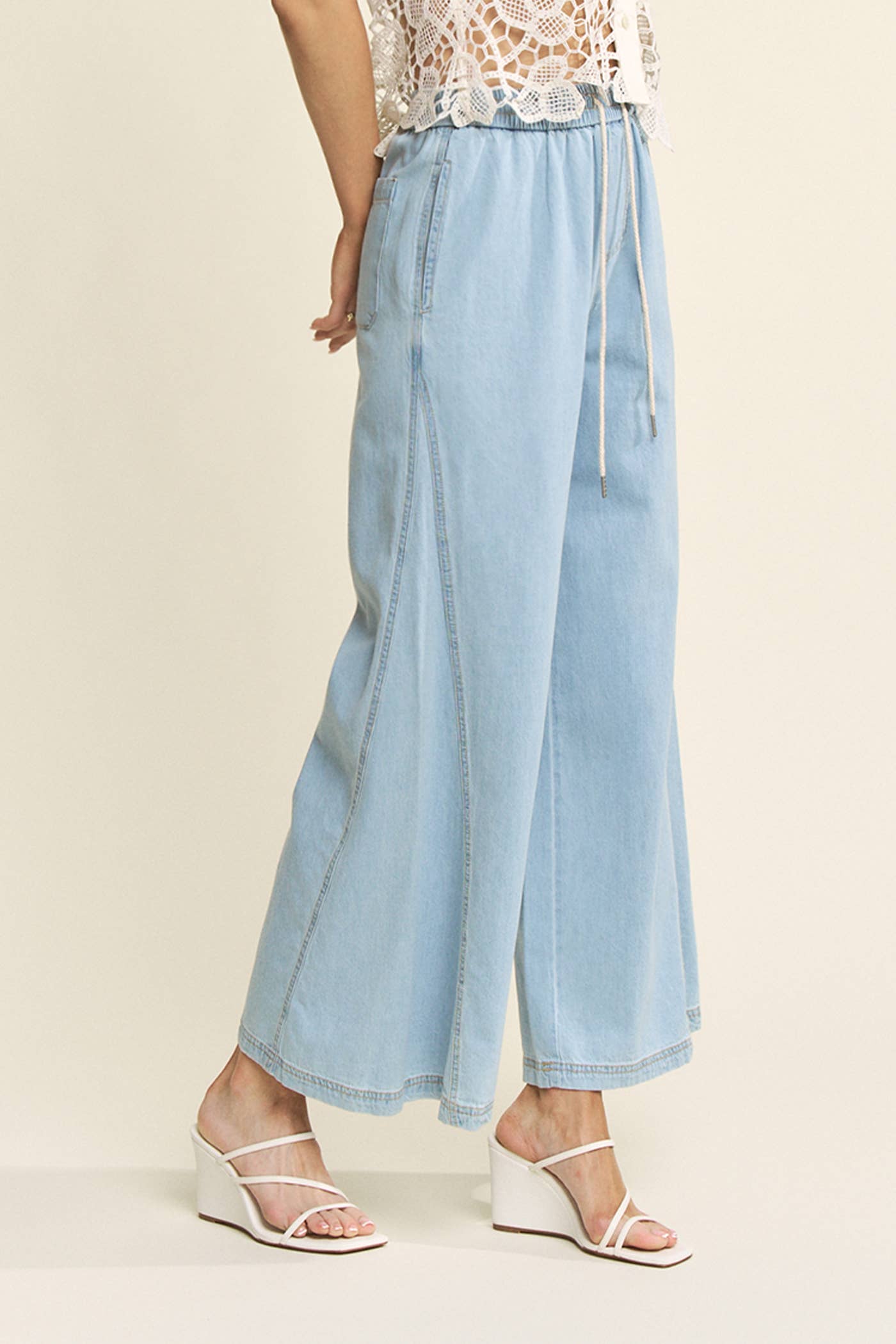 Light Wash Lounge Denim