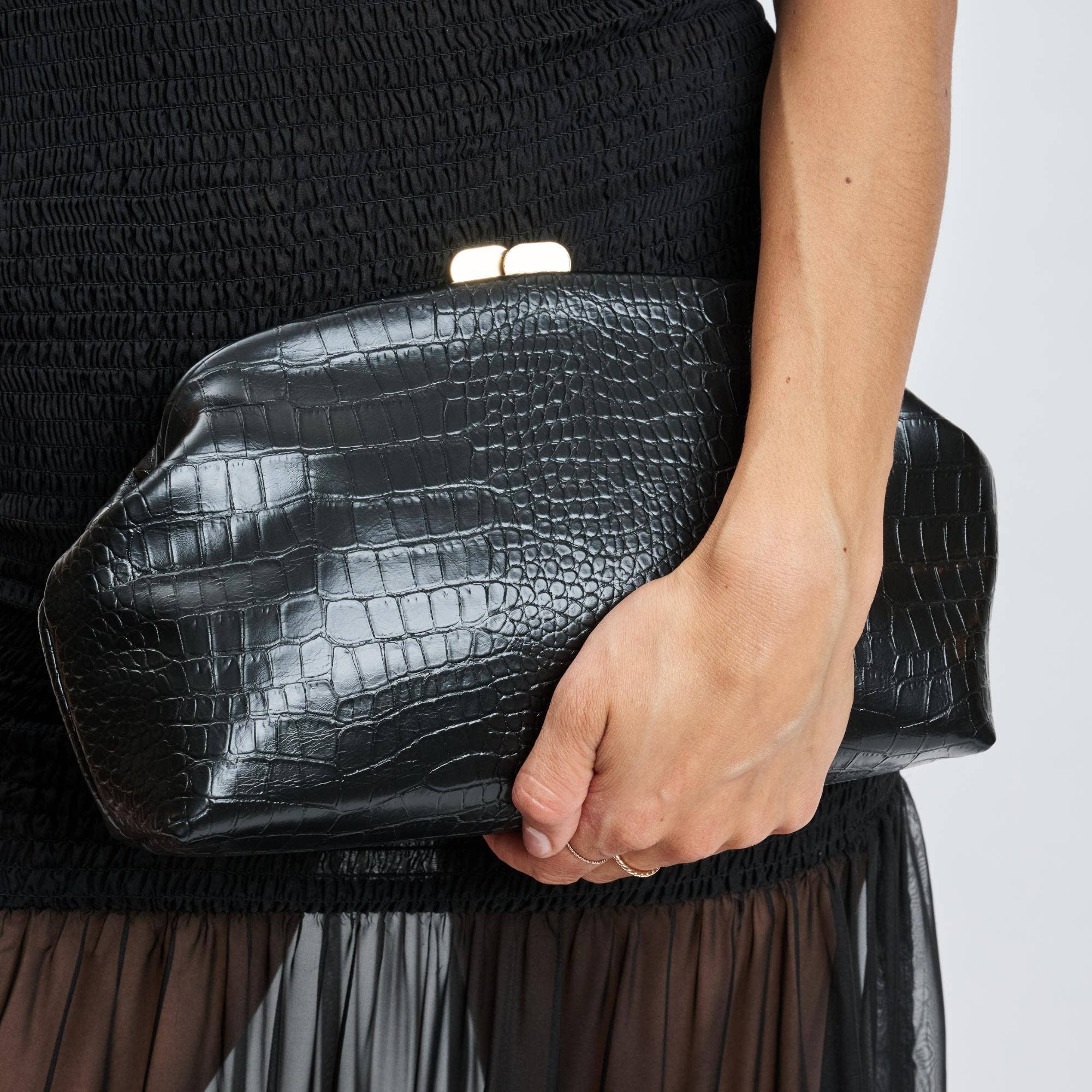Camille Clutch: Black