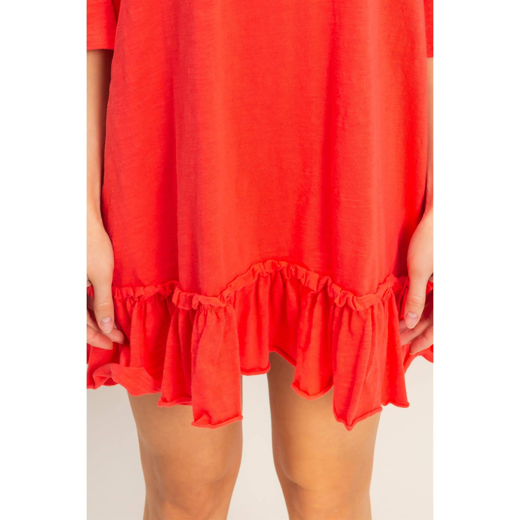 On The Go Ruffle Tunic
